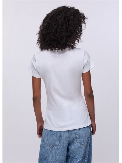 T-shirt woman white LIU JO | WA6493JS923/P9600